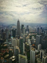 Aerial view of cityscape