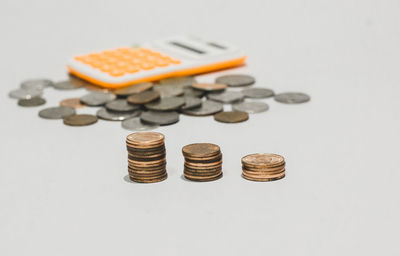 Stack of coins