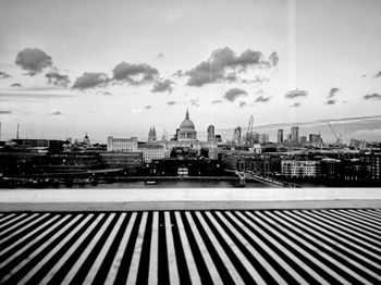 View of cityscape against sky