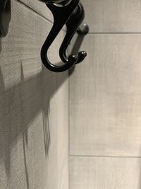 Close-up of open door