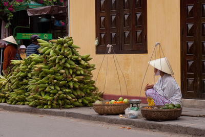 View of fruits in market