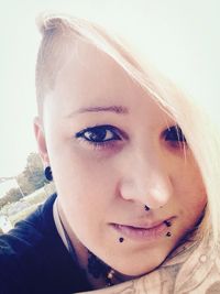 Portrait of young woman