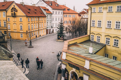 Buildings in city