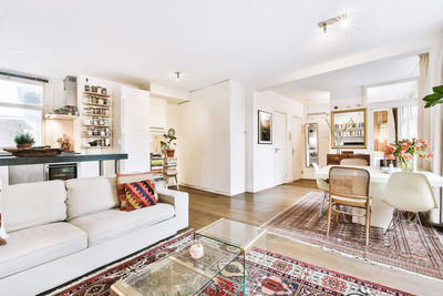 Interior of modern living room