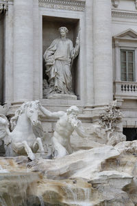 Statue of historic building