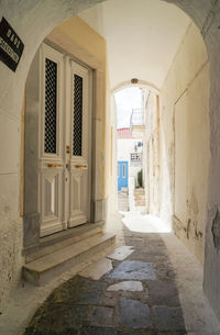 Corridor of building