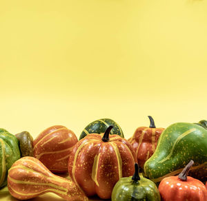 Close-up of fruits against white background