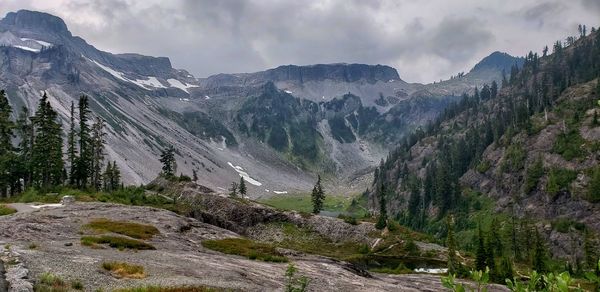 Panoramic view of landscape against sky