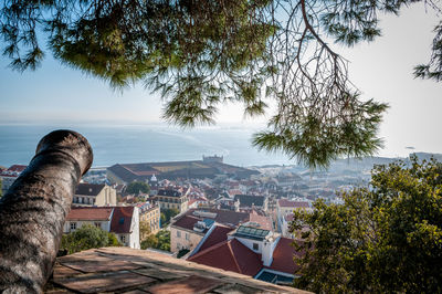 View of city against sky