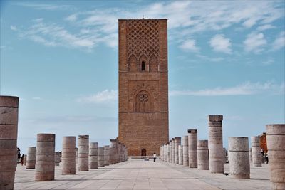 View of historical building against sky