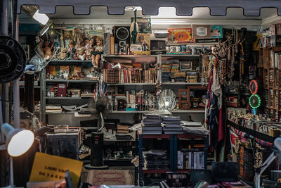 Interior of abandoned store