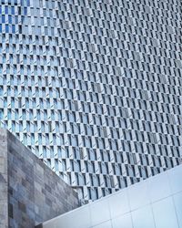 Low angle view of tobin center for the performing arts