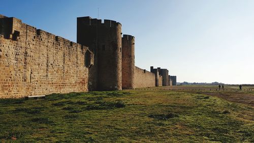 View of fort against the sky