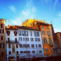 Buildings against sky