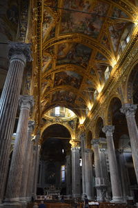 Interior of cathedral