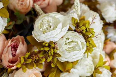 Close-up of flowering bouquet
