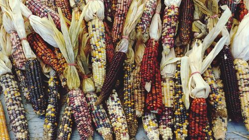 Close-up of vegetables for sale in market