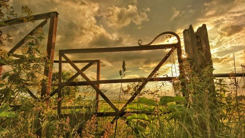 View of bridge against sky