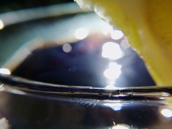 Close-up of drink in glass