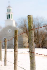 Close-up of chainlink fence