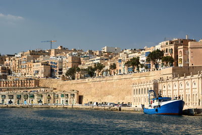 View of buildings in city
