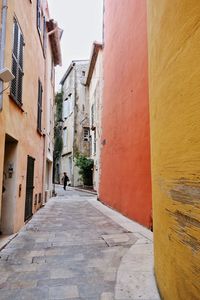 Narrow alley in town