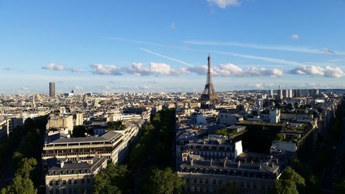 Aerial view of cityscape