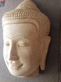 Close-up of buddha statue