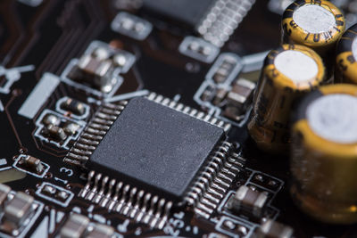 Close-up of circuit board