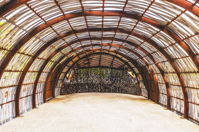 Inside the metal whale, javea, alicante, spain.