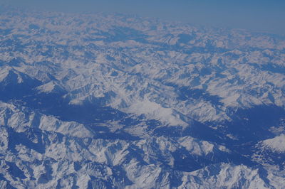 Aerial view of landscape