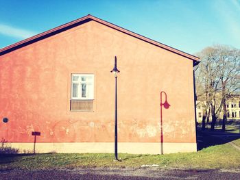 Facade of building