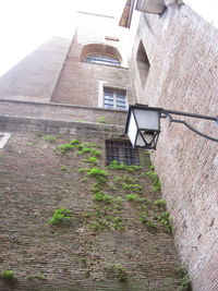 Low angle view of old building