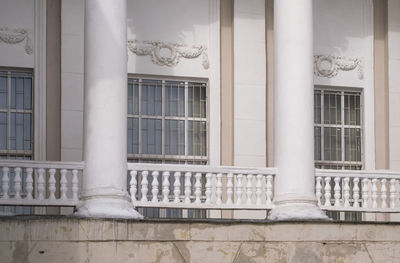 Close-up of historical building