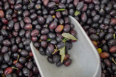 Full frame shot of grapes