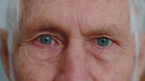 Close-up portrait of young man