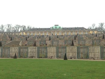 Old ruins against clear sky