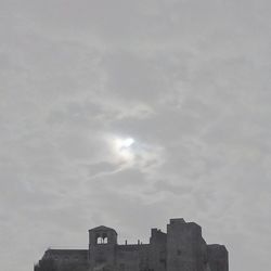 Low angle view of building against sky