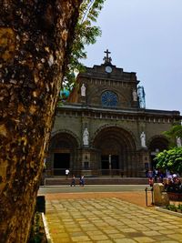 Facade of building