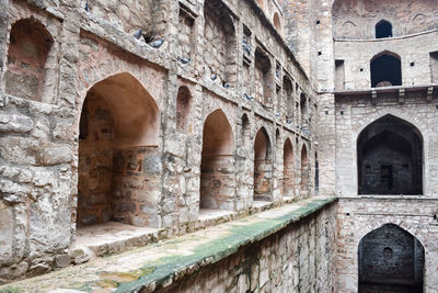 Agrasen ki baoli step well situated in the middle of connaught placed new delhi india