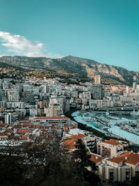 View over monaco