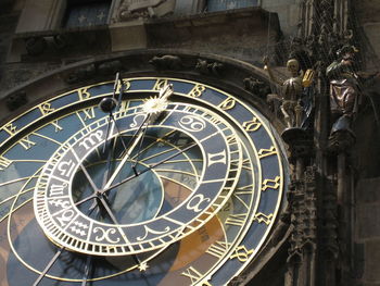 Low angle view of clock tower