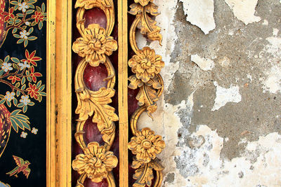 Full frame shot of weathered wall