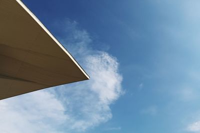 Low angle view of building against sky