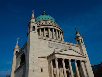 Low angle view of church