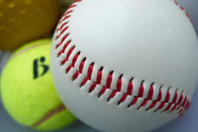 Close-up of ball