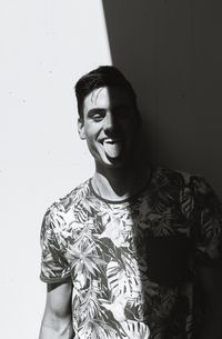 Portrait of young woman