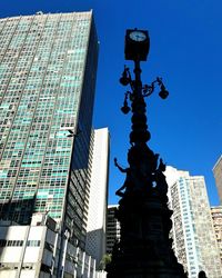 Low angle view of modern building