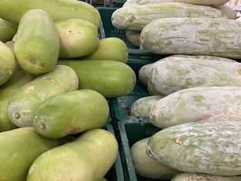 Close-up of fruits for sale at market stall