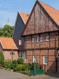 The small city of legden in the german muensterland